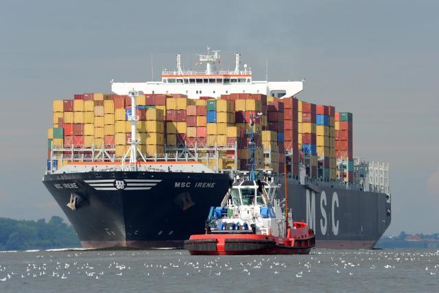 Inflační tlaky ohrožují vyhlídky německých exportérů. Zdroj: Hafen Hamburg 